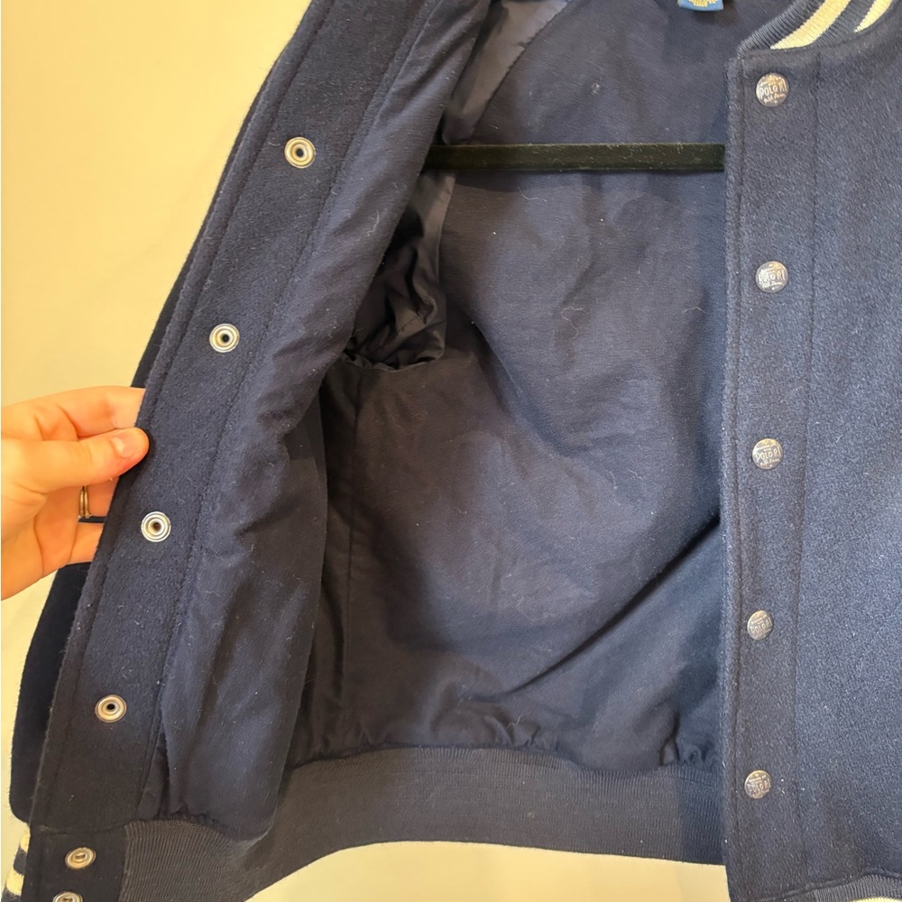 Boys Vintage Polo Varsity Jacket - Picture 3 of 6